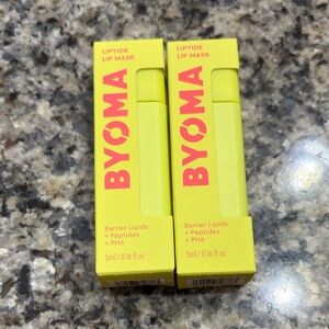 Byoma Liptide Lip Mask - Yellow set of 2